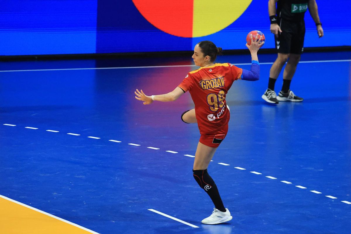 Imagini din meciul Ungaria - România, CM 2025 de handbal feminin