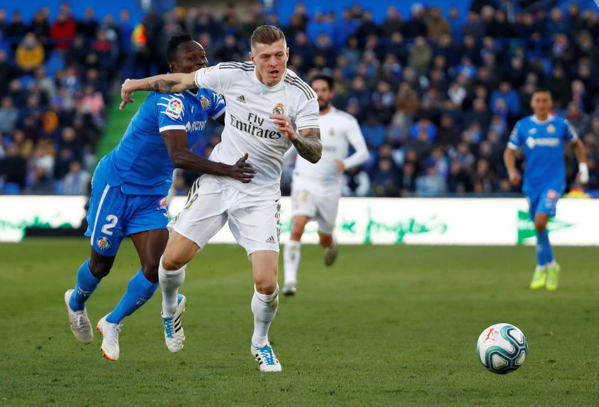 GETAFE - REAL MADRID 0-3 // FOTO Varane pentru Zid4ne! Real câștigă lejer în ziua în care Zinedine a celebrat 4 ani de la prima instalare la „Galactici”