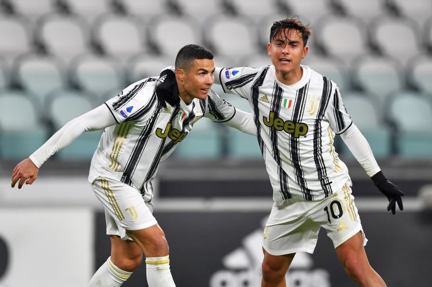 Cristiano Ronaldo (stânga), în Juventus - Udinese 4-1 // foto: Guliver/gettyimages