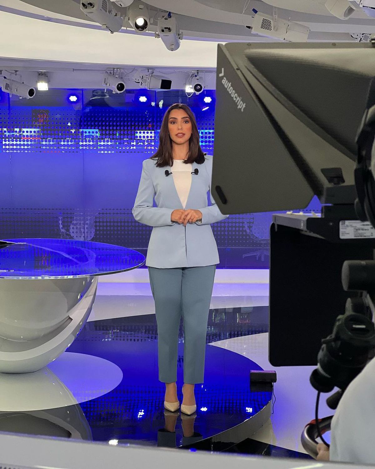 Fatma Fahad - jurnalista de la prezentarea lui Ronaldo la Al-Nassr