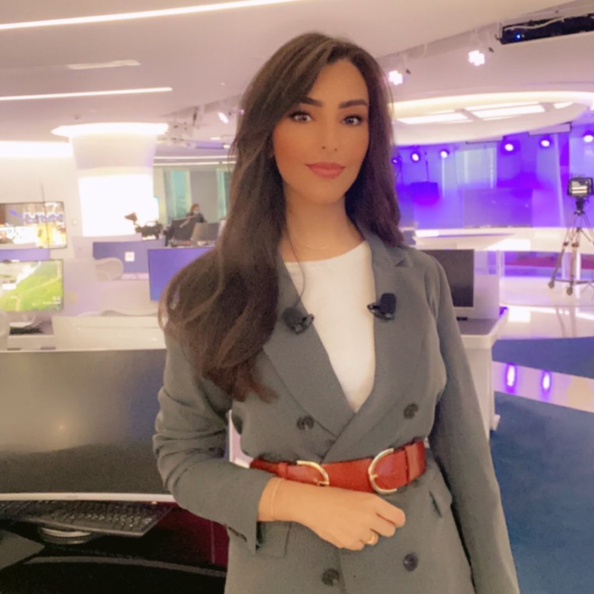 Fatma Fahad - jurnalista de la prezentarea lui Ronaldo la Al-Nassr