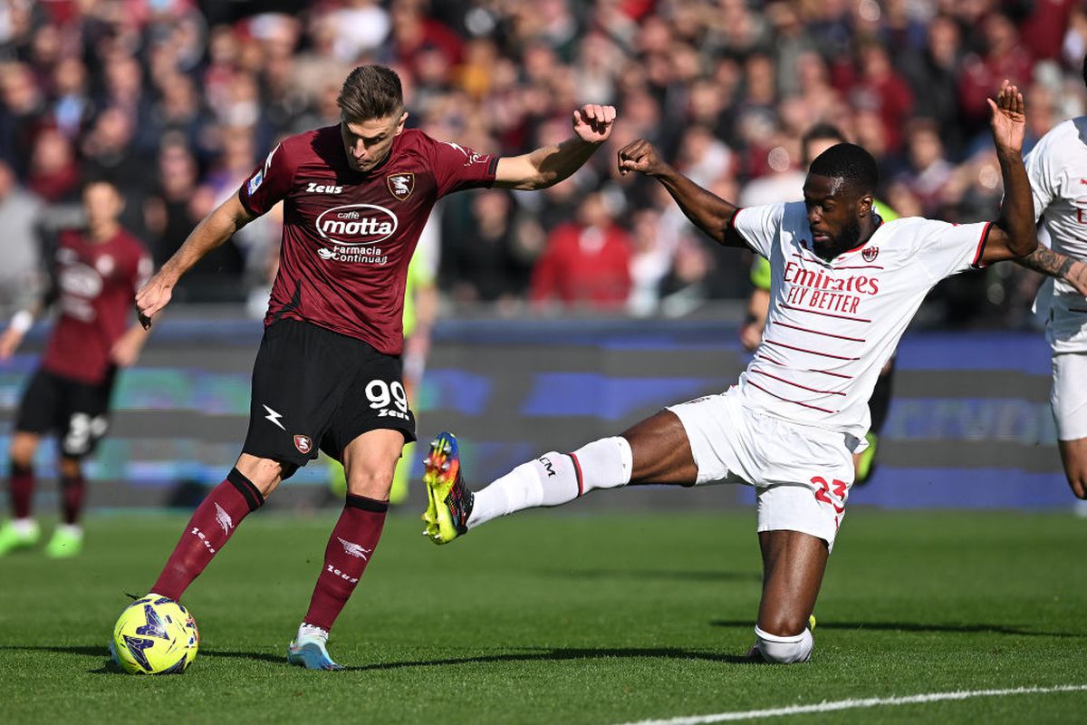 Tătărușanu, titular în Salernitana - AC Milan