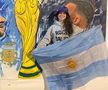O fană din Argentina nu mai poate pleca din Qatar, după Campionatul Mondial: „Asta aștept acum”