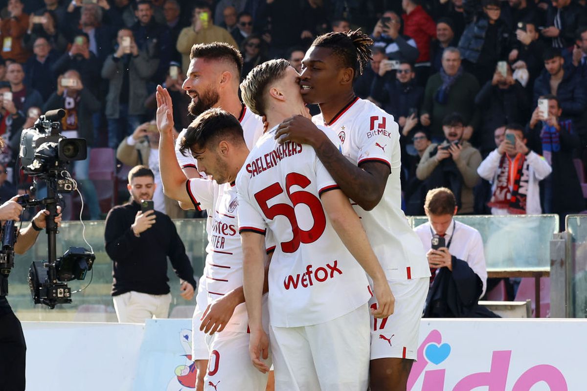 Tătărușanu a luat gol în Salernitana - AC Milan la singurul șut pe poartă! Campioana Italiei a tremurat pe final