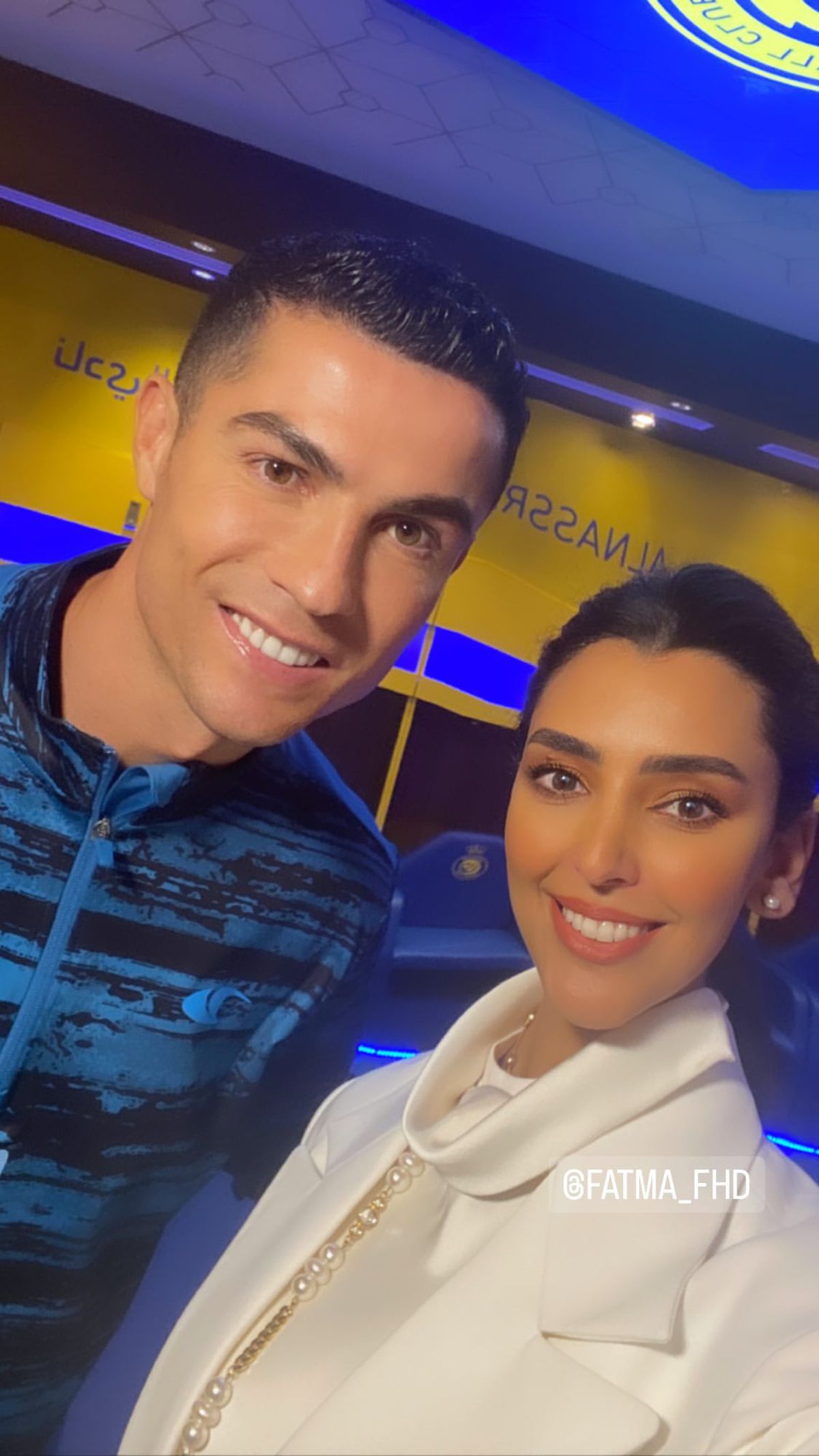 Imaginile care trădează destrămarea cuplului Ronaldo - Georgina?! Logodnica portughezului, deranjată de interacțiunea dintre Cristiano și o jurnalistă arabă