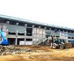 Așa arătau lucrările la Berceni Arena, noul patinoar din București, în ianuarie
