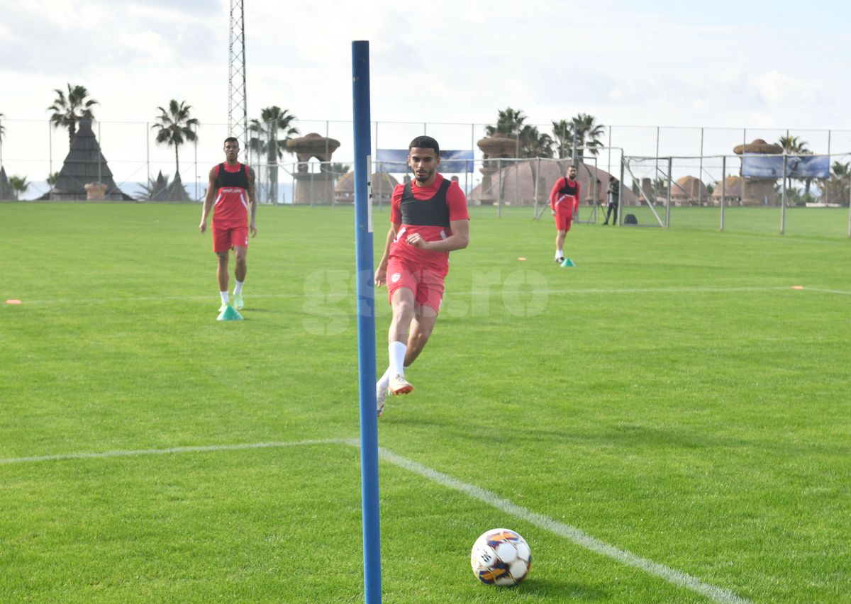 Dinamo, al doilea antrenament în cantonamentul din Antalya