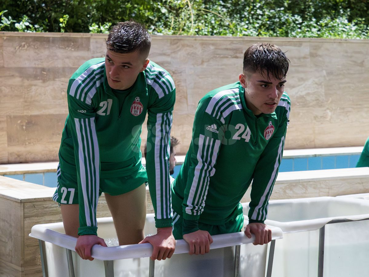 Sepsi Ice » Bernd Storck atacă play-off-ul cu „,metoda Wim Hof”: imagini tari surprinse de GSP în cantonamentul din Turcia