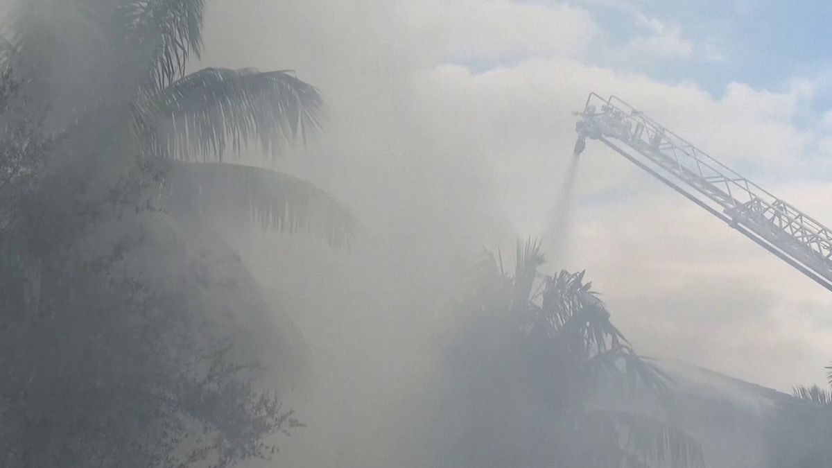 Incendiu puternic la vila de 7 milioane de euro a starului lui Miami Dolphins