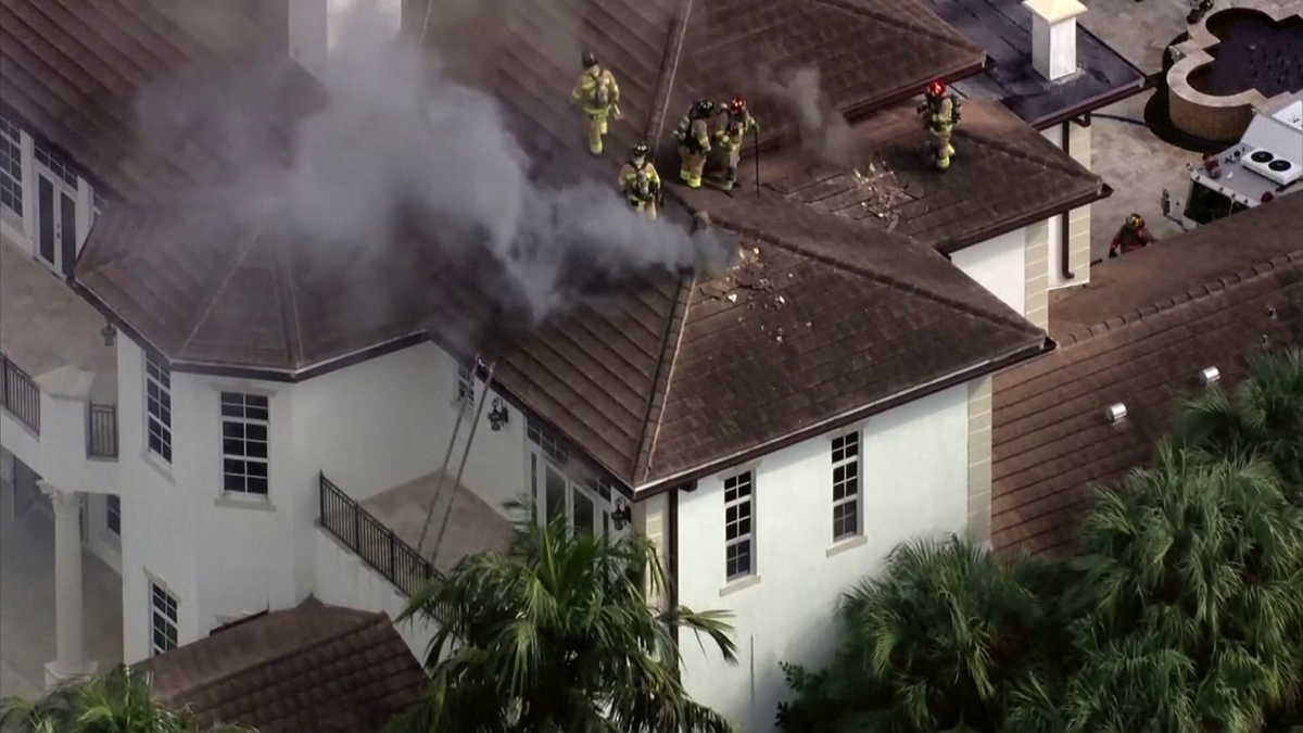 Incendiu puternic la vila de 7 milioane de euro a starului lui Miami Dolphins