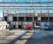 Așa arătau lucrările la Berceni Arena, noul patinoar din București, în ianuarie