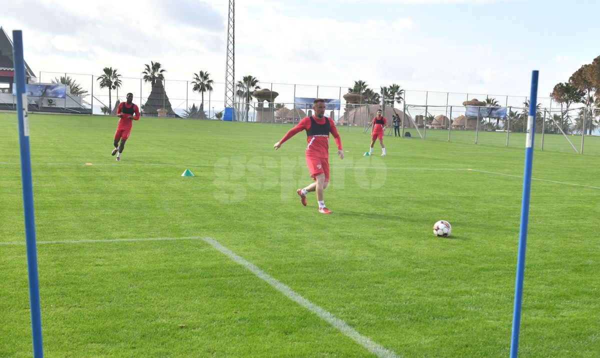 Dinamo, al doilea antrenament în cantonamentul din Antalya