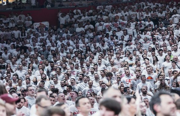 De pe altă planetă! Peste 20.000 de spectatori au creat o atmosferă senzațională la derby-ul orgoliilor din Euroligă