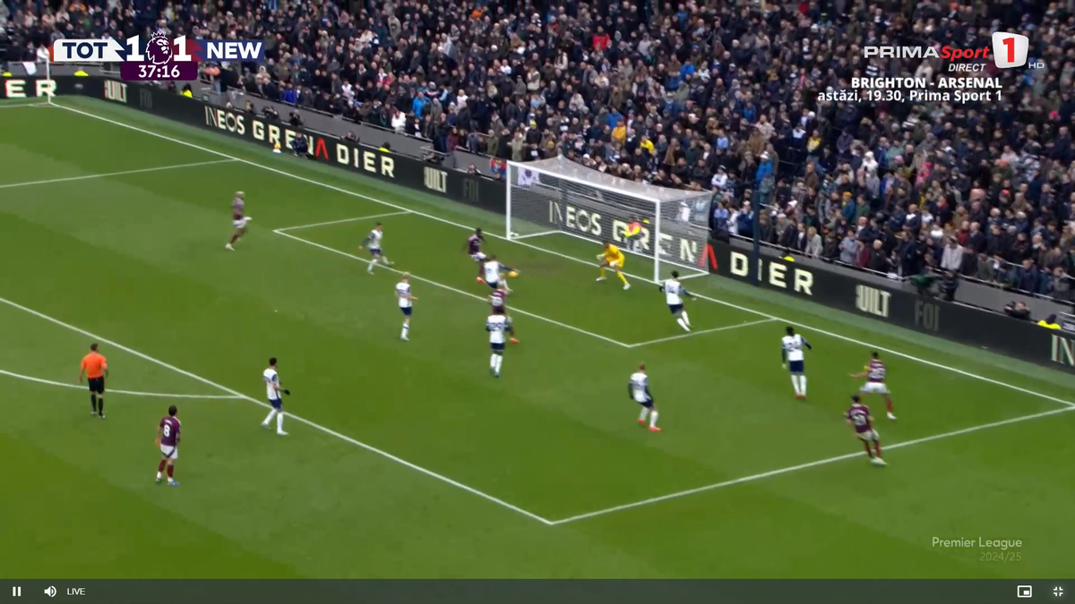 Radu Drăgușin, prestație de coșmar în Tottenham - Newcastle