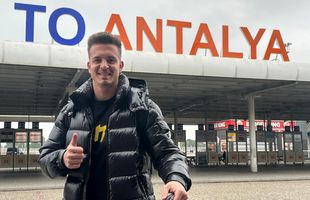 Alex Pop a ajuns în Antalya pentru cantonamentul lui Dinamo