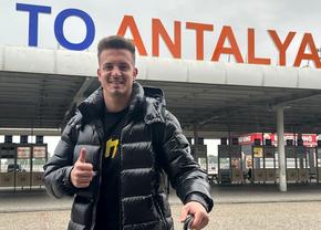 Alex Pop a ajuns în Antalya pentru cantonamentul lui Dinamo