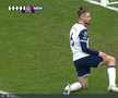 Radu Drăgușin, prestație de coșmar în Tottenham - Newcastle, foto: captură Prima Sport