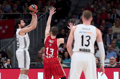 Sergio Llull (Real Madrid), baschetbalistul cu cele mai multe prezențe în Euroligă/Foto: euroleaguebasketball.net