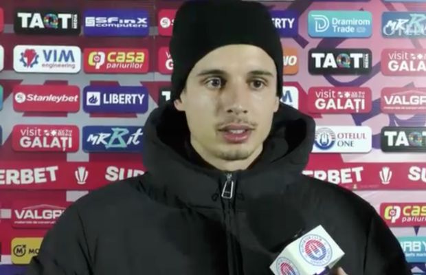 Juri Cisotti, mesaj pentru fanii Oțelului după despărțirea oficială: „Îmi pare rău pentru situația de aici”