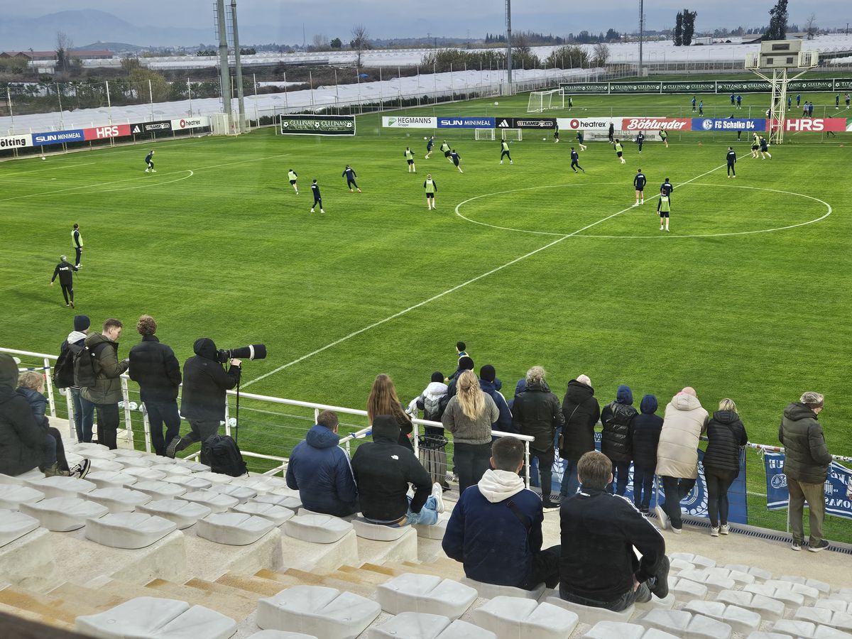 Gazeta a fost la antrenamentul celor de la Schalke în Antalya