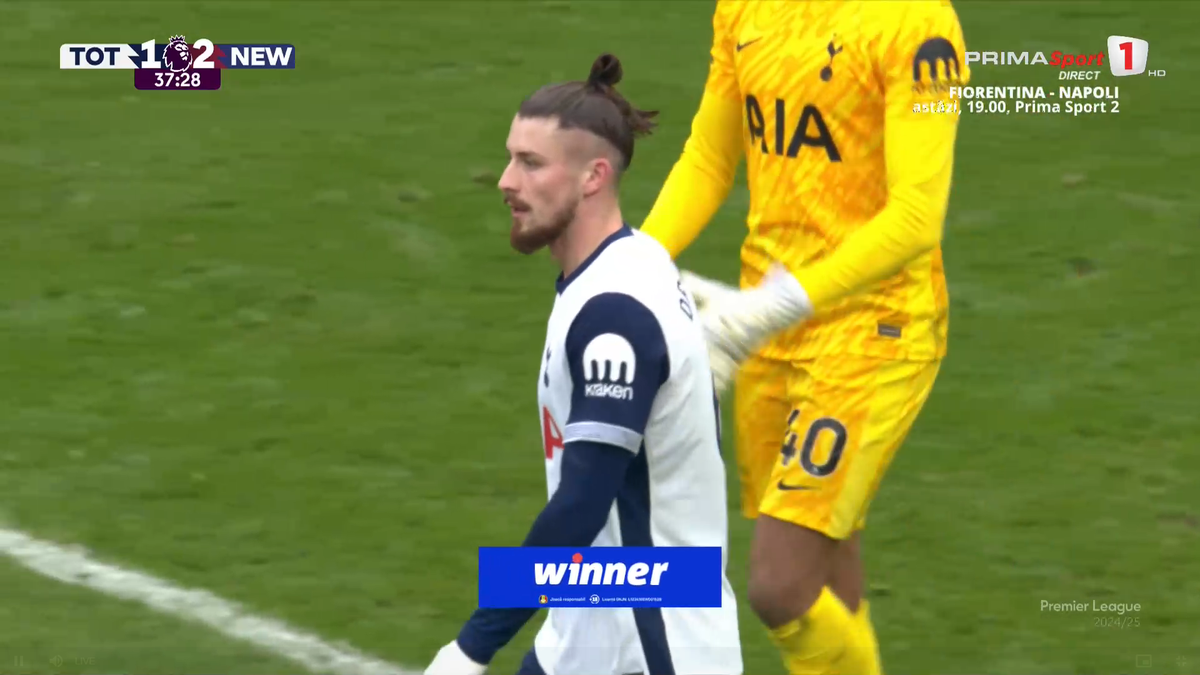 Radu Drăgușin, prestație de coșmar în Tottenham - Newcastle