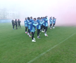 Cu gândul la play-off, echipa din Superliga s-a reunit alături de fani și cu show de fumigene