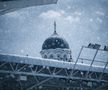 Cum ar arăta meciurile din Superligă dacă s-ar juca în zăpadă. Foto: Dan Filipciuc