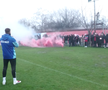 Cu gândul la play-off, echipa din Superliga s-a reunit alături de fani și cu show de fumigene