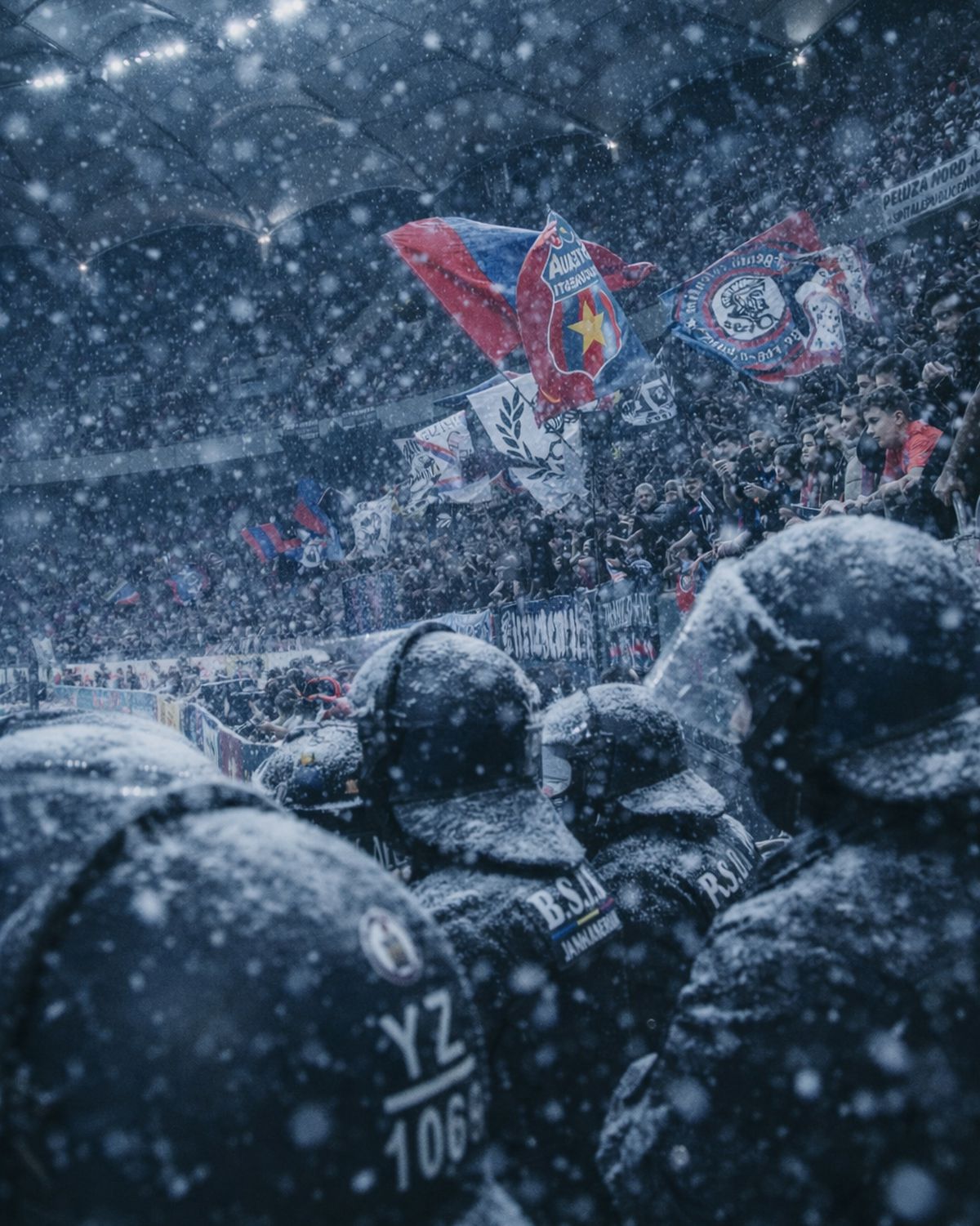 Superliga in zapada - imagini generate cu AI