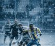Cum ar arăta meciurile din Superligă dacă s-ar juca în zăpadă. Foto: Dan Filipciuc