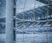 Cum ar arăta meciurile din Superligă dacă s-ar juca în zăpadă. Foto: Dan Filipciuc
