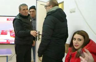 POLI IAȘI - VIITORUL 1-2 // VIDEO Gică Hagi, contre cu o ziaristă la Iași: „Ești cam obraznică” / „Fără arbitri când câștigați?”