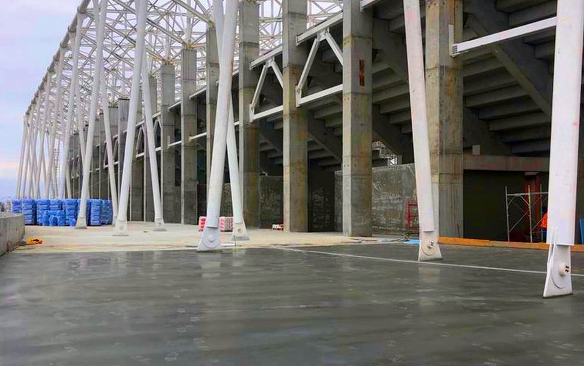 FOTO Ghencea, unic în peisajul noilor stadioane » Suporterii steliști vor rămâne surprinși