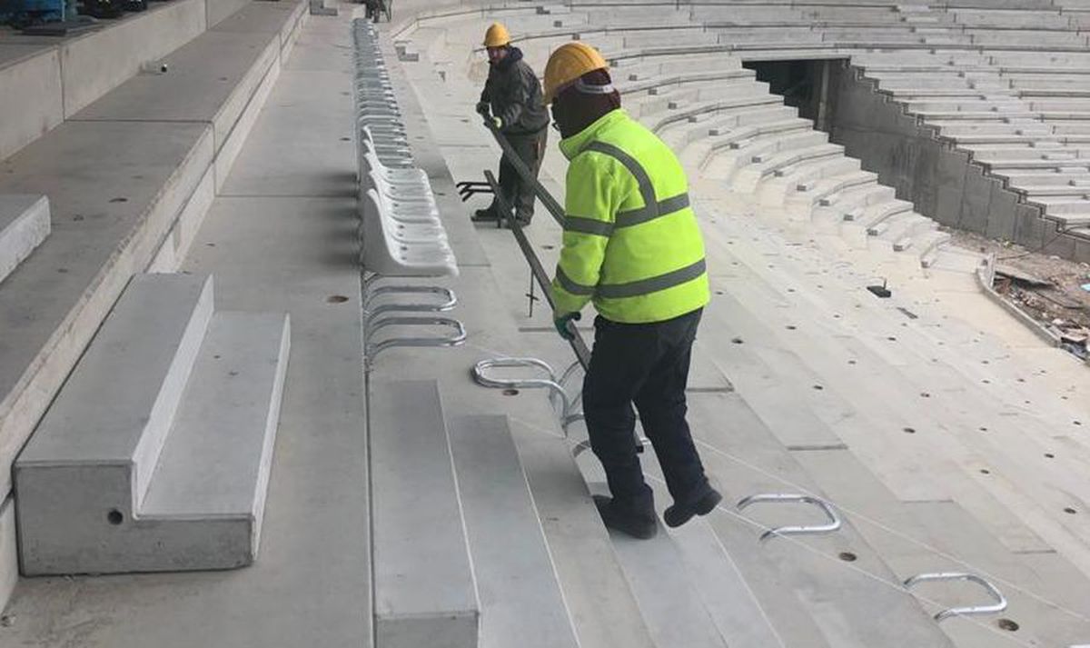 FOTO Ghencea, unic în peisajul noilor stadioane » Suporterii steliști vor rămâne surprinși