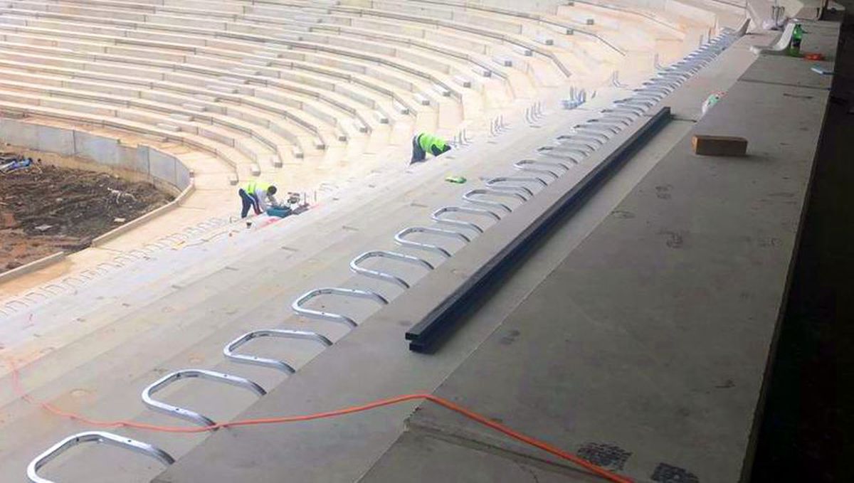 FOTO Ghencea, unic în peisajul noilor stadioane » Suporterii steliști vor rămâne surprinși