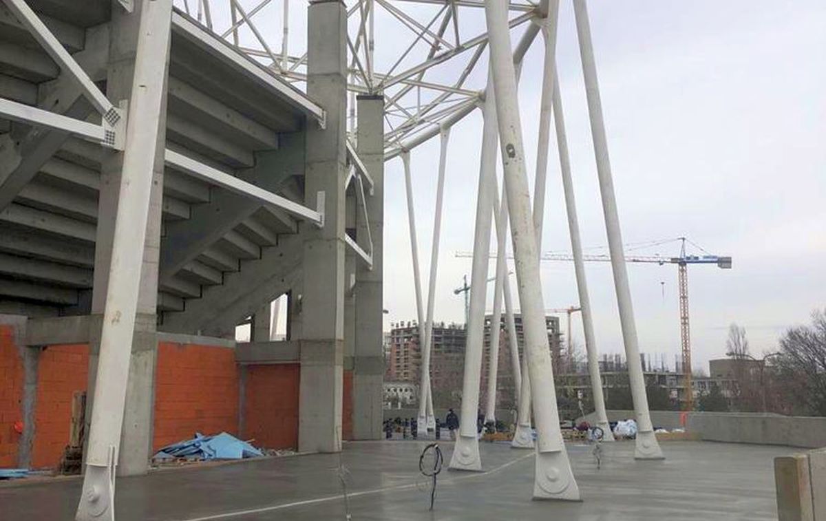 FOTO Ghencea, unic în peisajul noilor stadioane » Suporterii steliști vor rămâne surprinși
