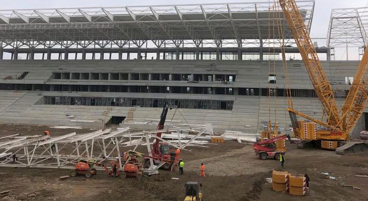 FOTO Ghencea, unic în peisajul noilor stadioane » Suporterii steliști vor rămâne surprinși
