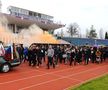 FOTO Ilie Bărbulescu a fost condus pe ultimul drum » Ultrașii de la FC Argeș și Steaua s-au strâns la stadion: „Anii trec și gloriile se duc / Astăzi e mai liniște fără «Balamuc»”