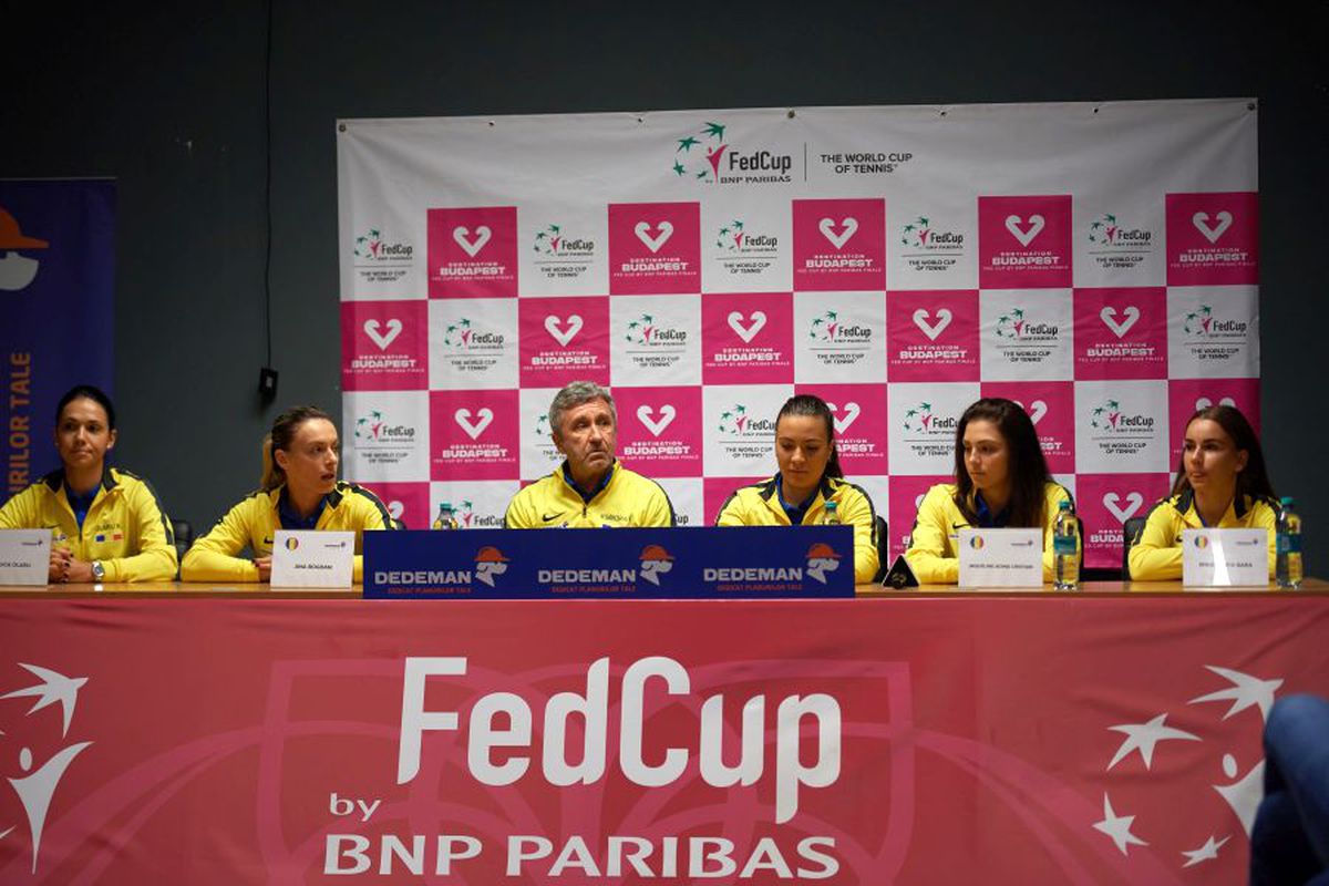 ROMÂNIA - RUSIA, FED CUP // VIDEO + FOTO Echipa României e gata pentru duelul cu Rusia: declarații + imagini de la antrenamentul de azi