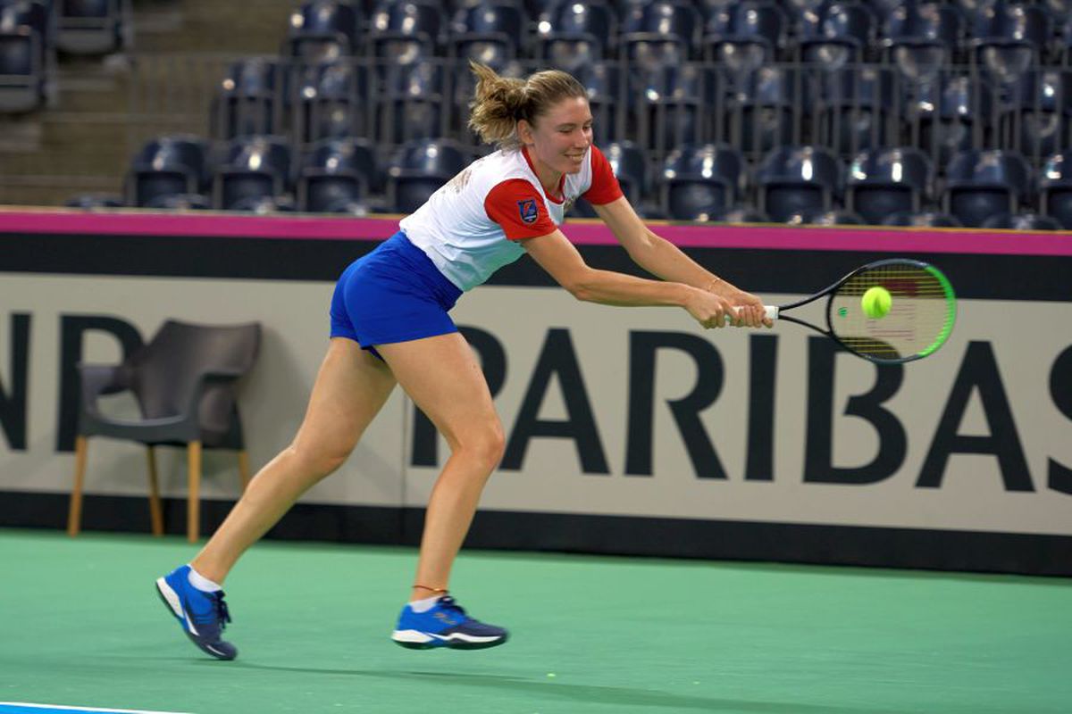 ROMÂNIA - RUSIA, FED CUP // VIDEO + FOTO Echipa României e gata pentru duelul cu Rusia: declarații + imagini de la antrenamentul de azi