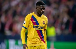 Barcelona groazei » Verdict crunt pentru Ousmane Dembele: nu mai joacă tot sezonul!