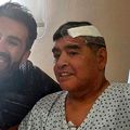 Diego Maradona și doctorul Leopoldo Luque