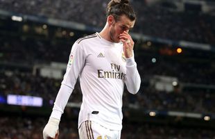 Gareth Bale nu joacă la Real Madrid, dar se distrează pe banca de rezerve