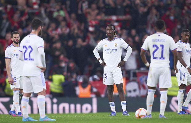 Real Madrid, eliminată în sferturile Cupei Spaniei » Carlo Ancelotti: „Nu avem jucători de calitatea lui”