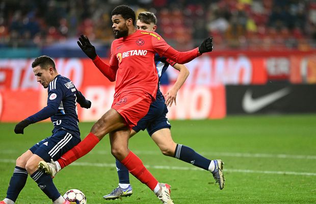 FCSB îl poate vinde pe Malcom Edjouma » Ce echipă este interesată de mijlocaș