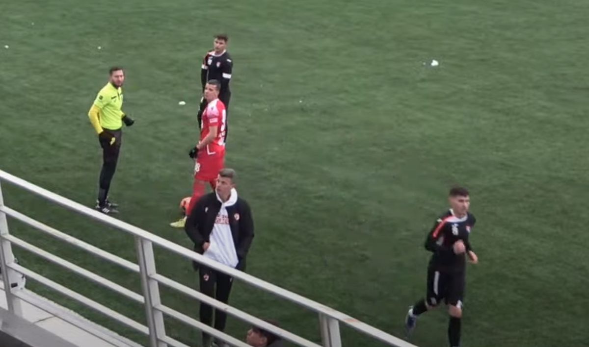 Scandal la Dinamo - CS Blejoi » Ovidiu Burcă, apostrofat de un oficial al formației din Liga 3: „Ăla e jucătorul meu. Vezi-ți de echipa ta!”