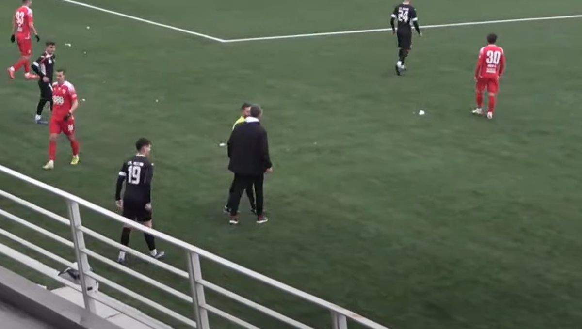 Scandal la Dinamo - CS Blejoi » Ovidiu Burcă, apostrofat de un oficial al formației din Liga 3: „Ăla e jucătorul meu. Vezi-ți de echipa ta!”