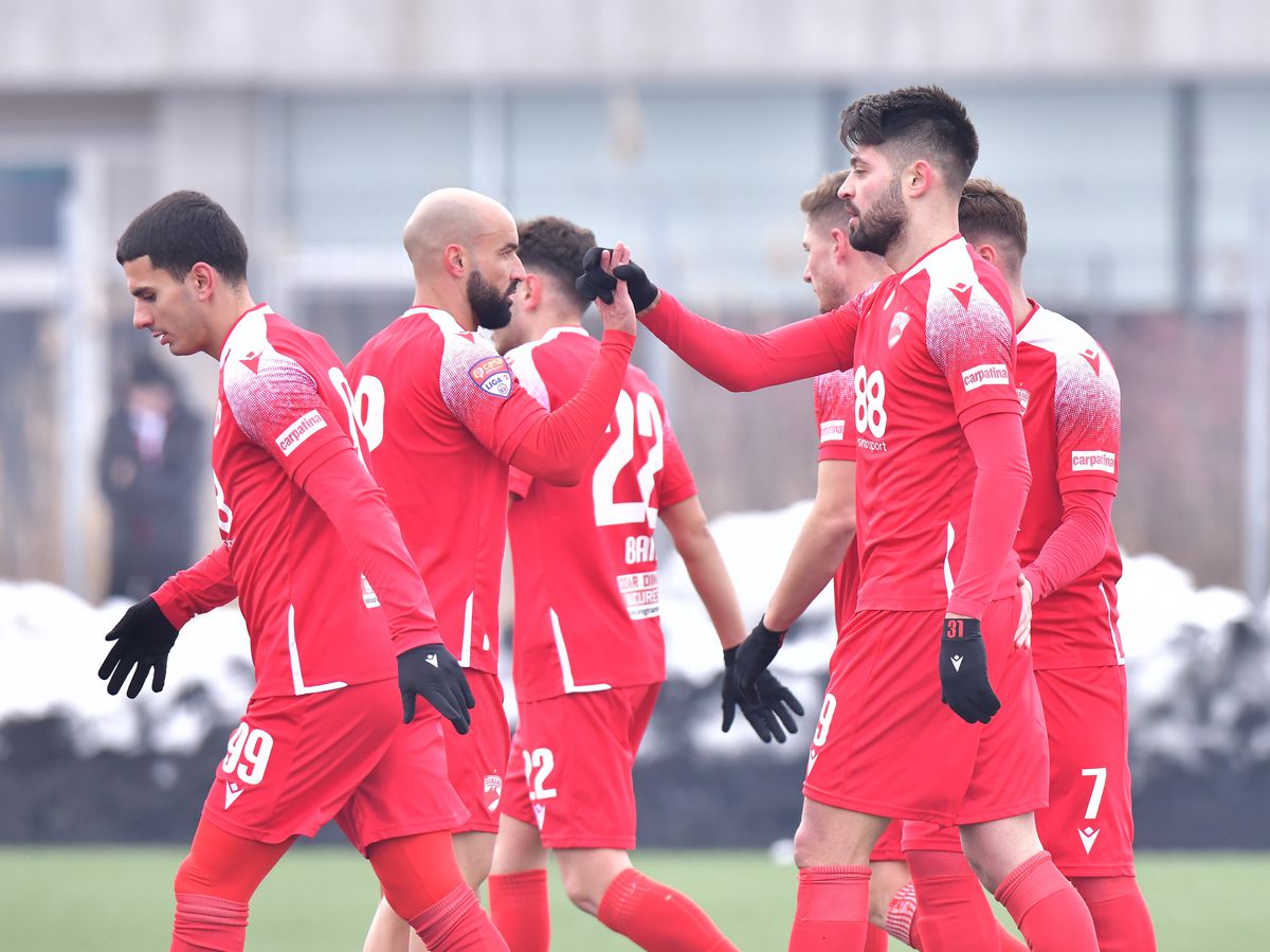 FOTO Dinamo - CS Blejoi 5-0, amical 04.02.2023