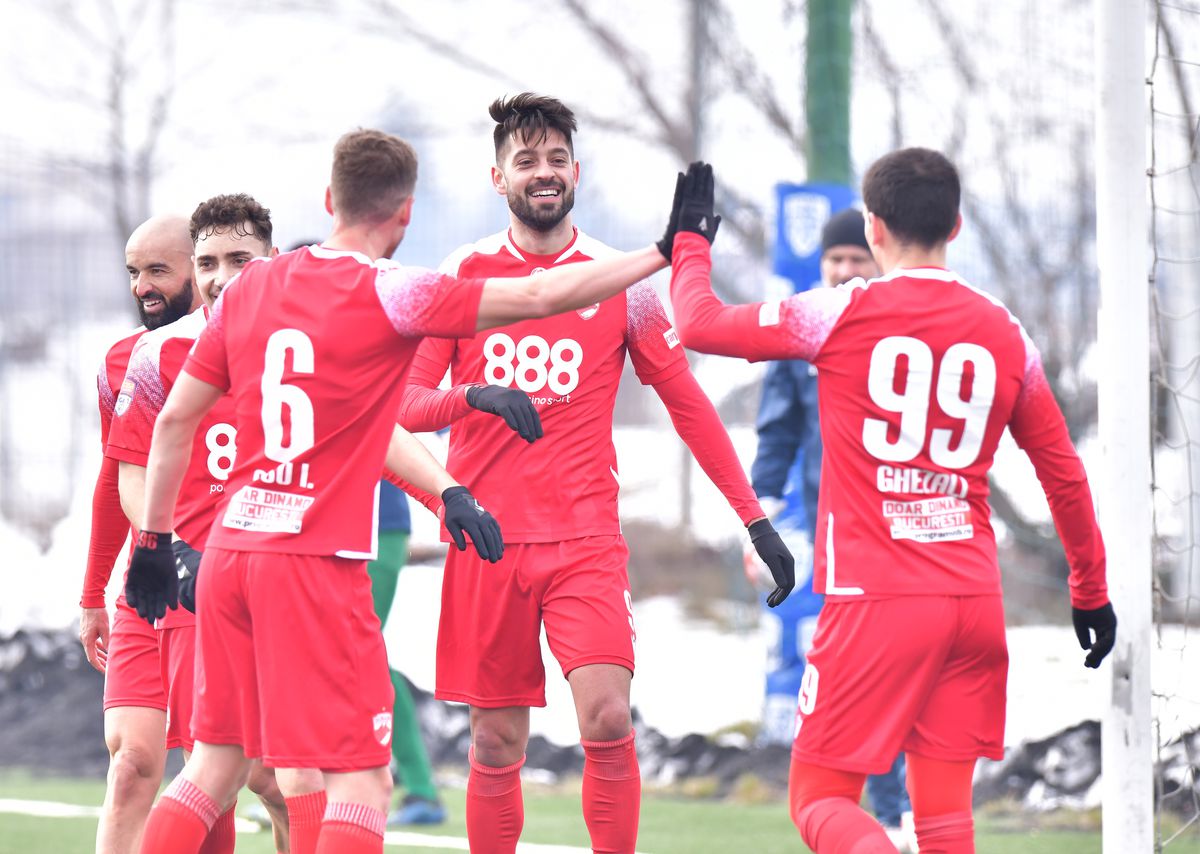 FOTO Dinamo - CS Blejoi 5-0, amical 04.02.2023