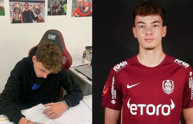 Fotbalist din Liga 2 împrumutat la CFR Cluj: a debutat cu gol